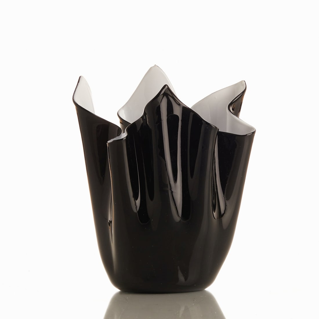 Handkerchief Vase - Fazzoletto. Murano approx. 1955-1960. (1 of 1)