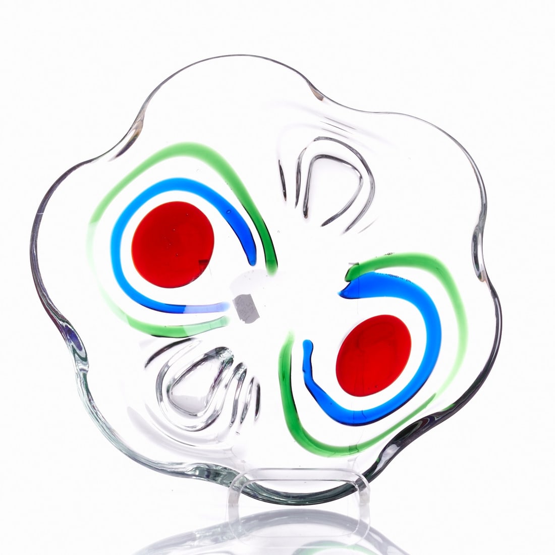 Flower-shaped bowl. Murano. (1 of 1)