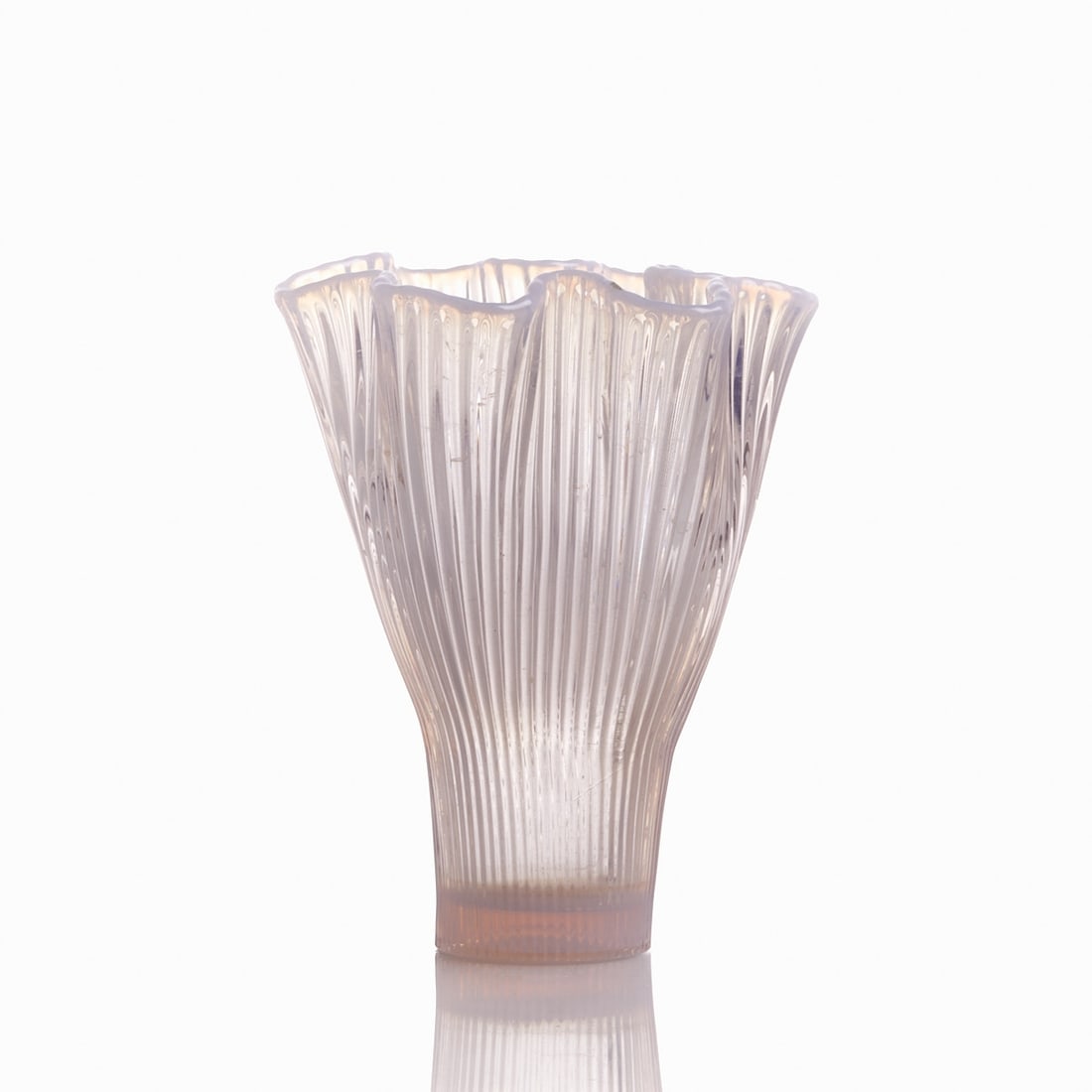 Reffla Vase. Arthur Percy for Gullaskruf Glass Factory 1950s. (1 of 1)