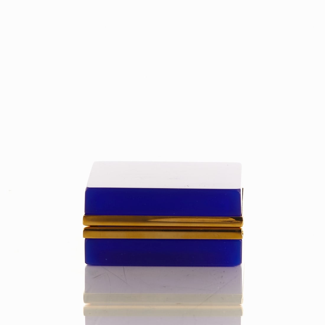 Square lidded box - Art Deco. France, circa 1935-1940. (1 of 2)