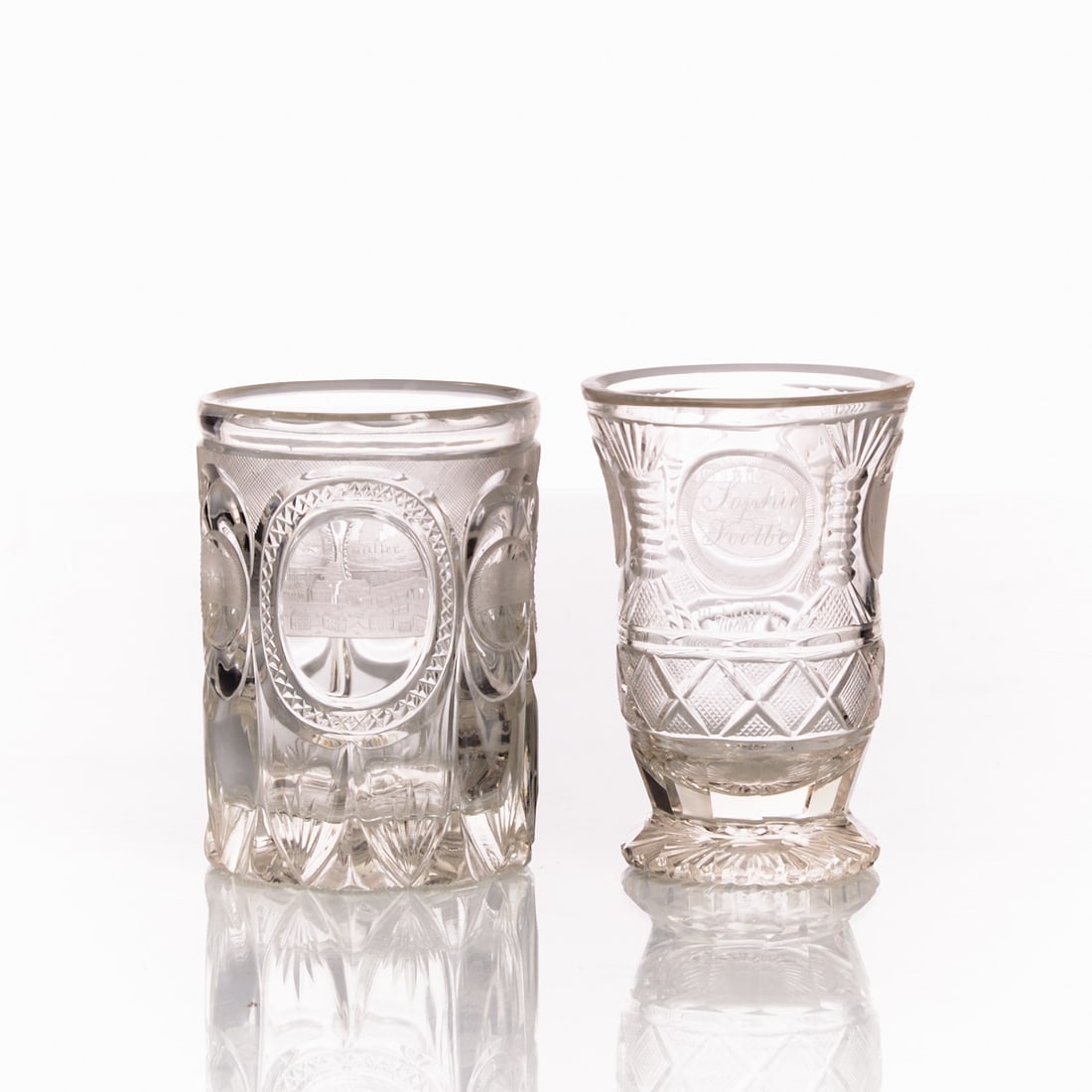 2 different spa glasses - (1 of 3)