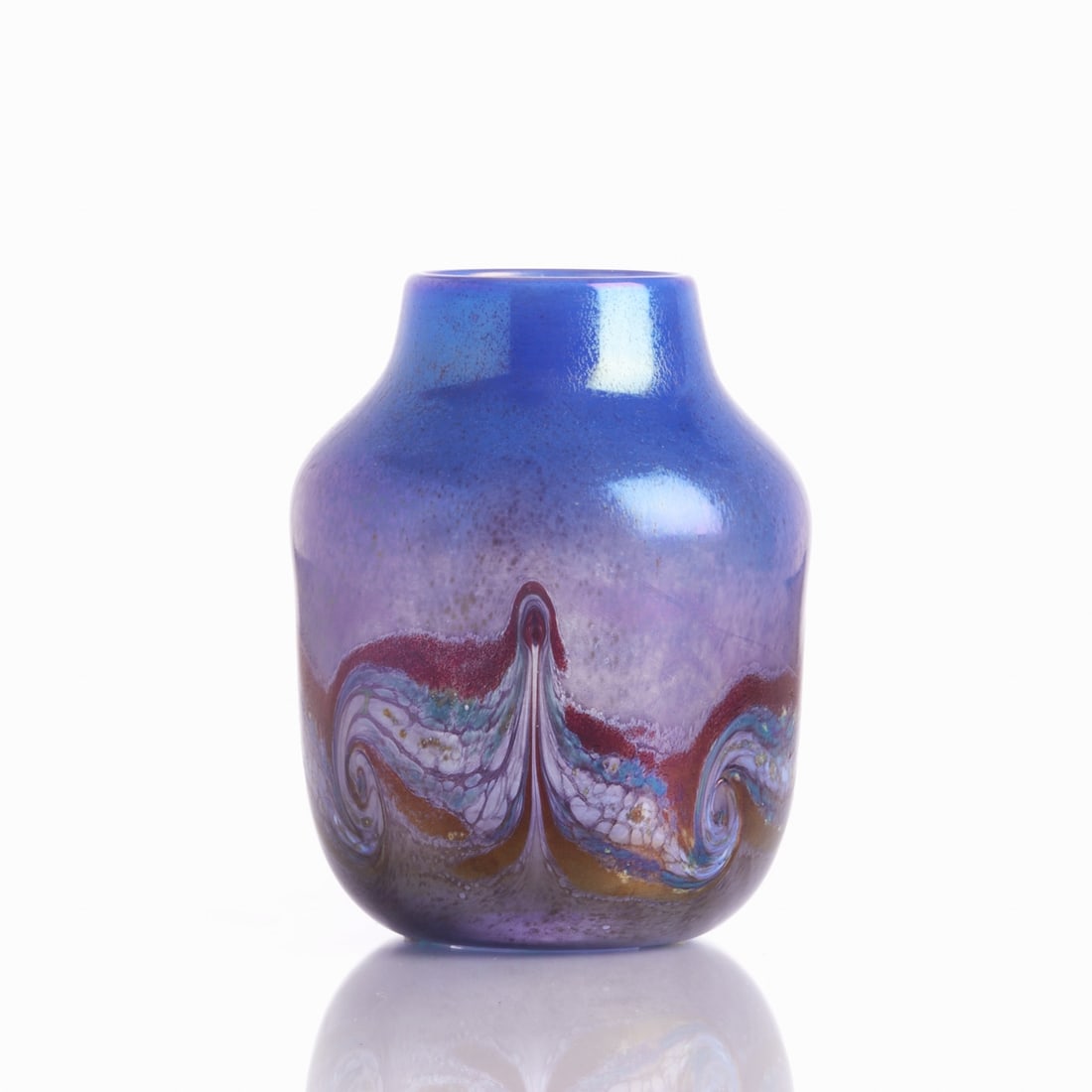 Vase. Karl Schmid, Zwiesel / Bavarian Forest 1990. (1 of 1)