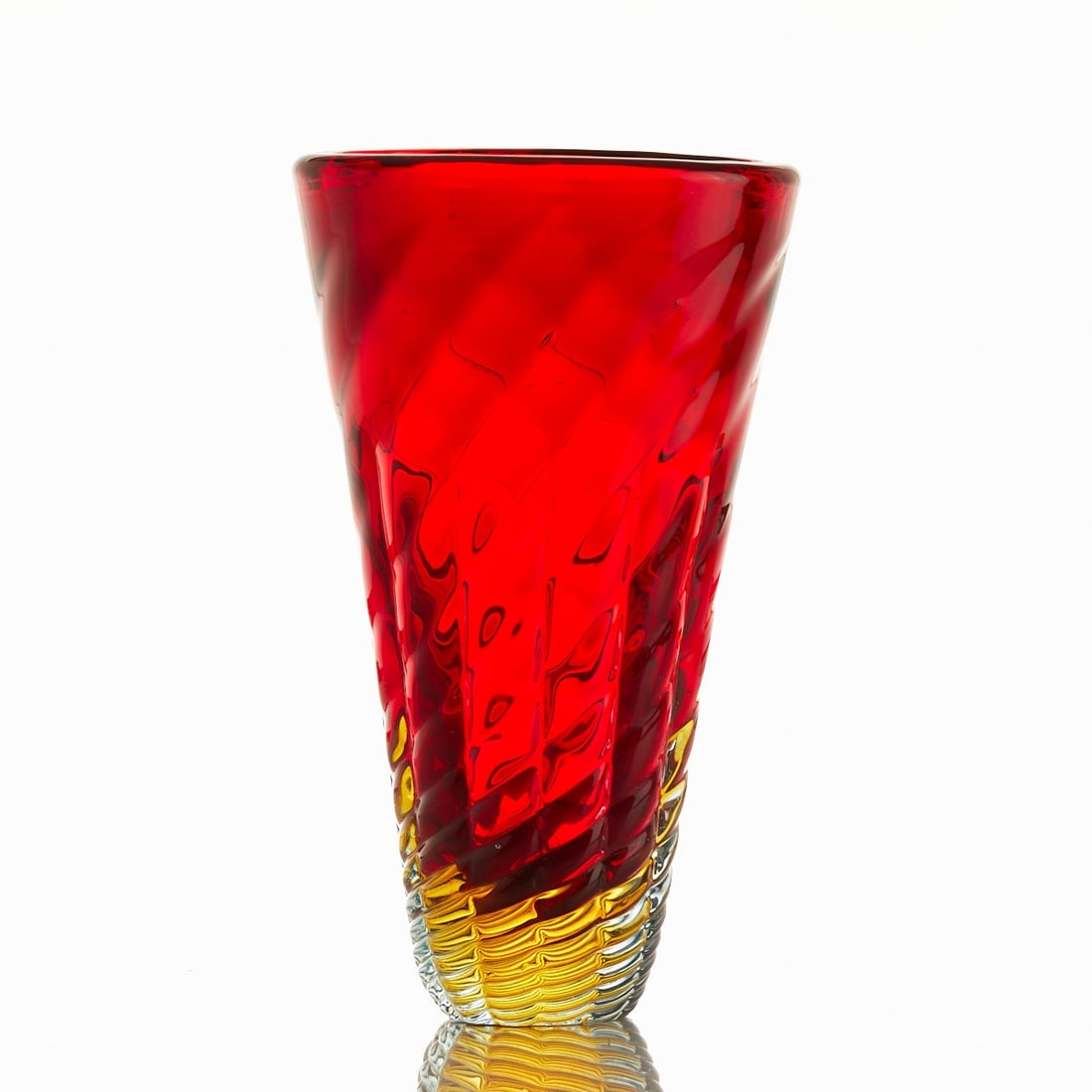 Oval Vase - Sommerso. Archimede Seguso, Murano 1950-1960. (1 of 1)