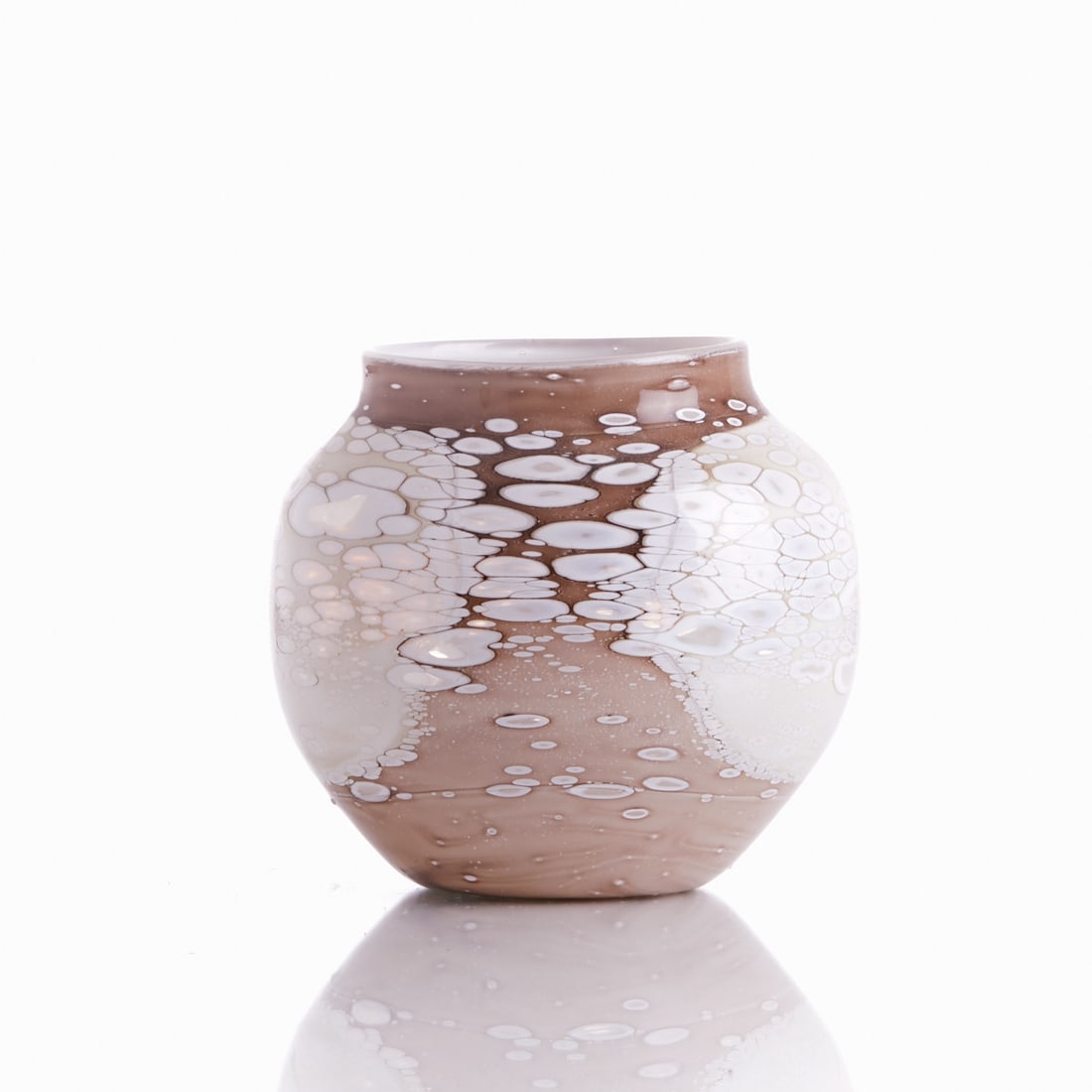 Oval Vase. Hartmut Bachmann, Lauscha. (1 of 1)