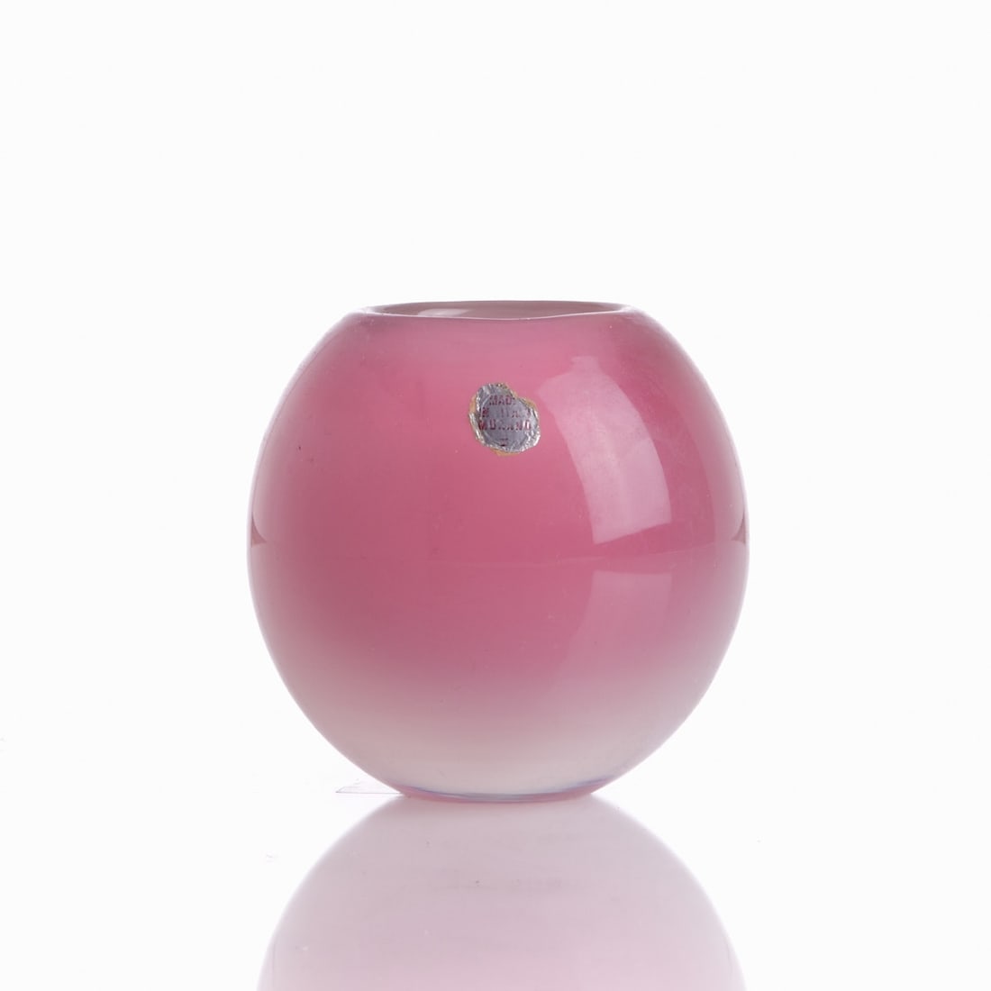 Small, round vase. Murano. (1 of 1)