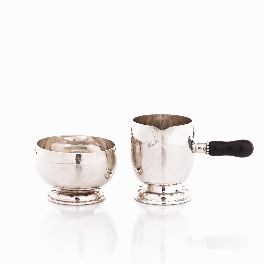 2-piece Art Nouveau Milk and Sugar Service Cactus (1 of 1)