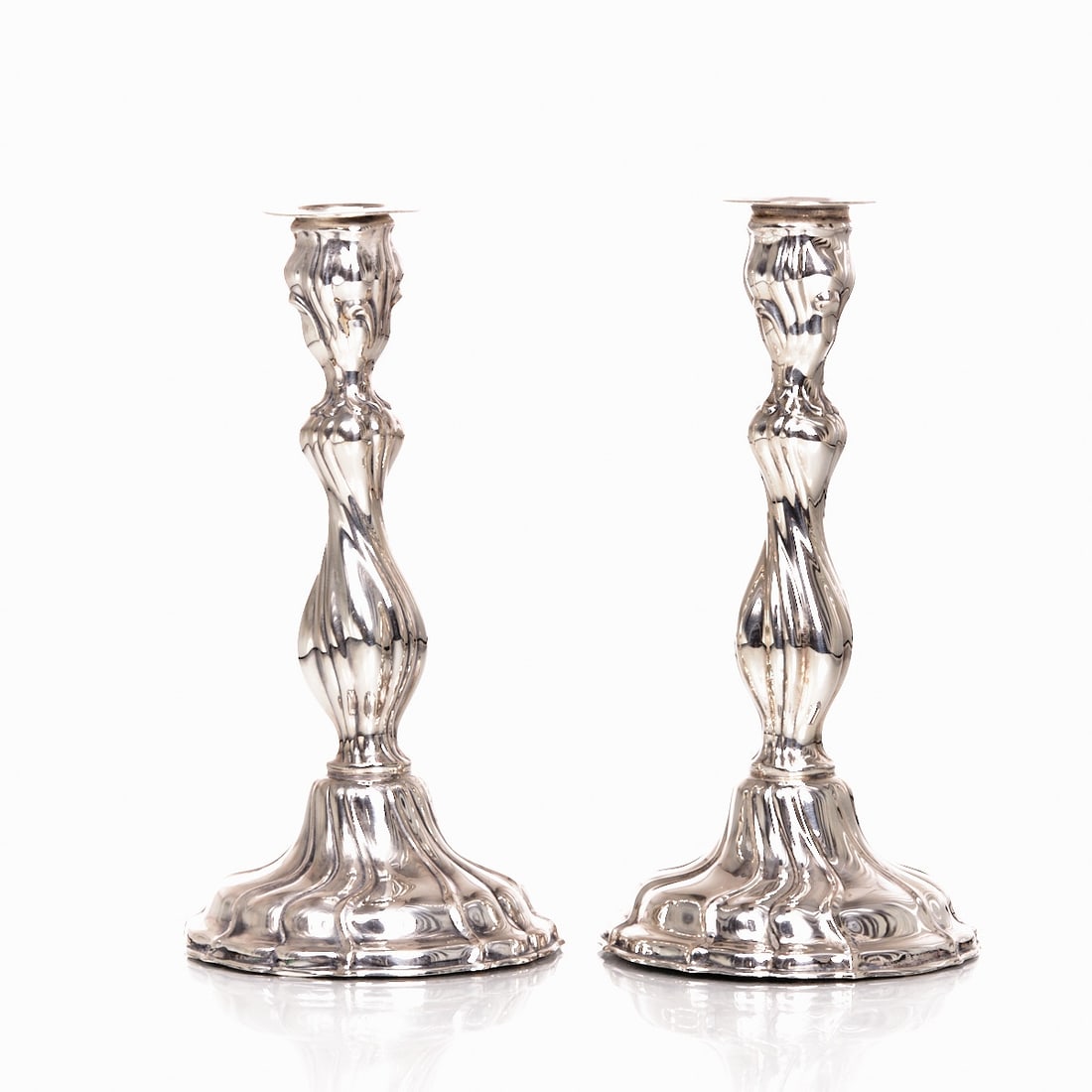 2 Candlesticks in Baroque Style (1 of 1)