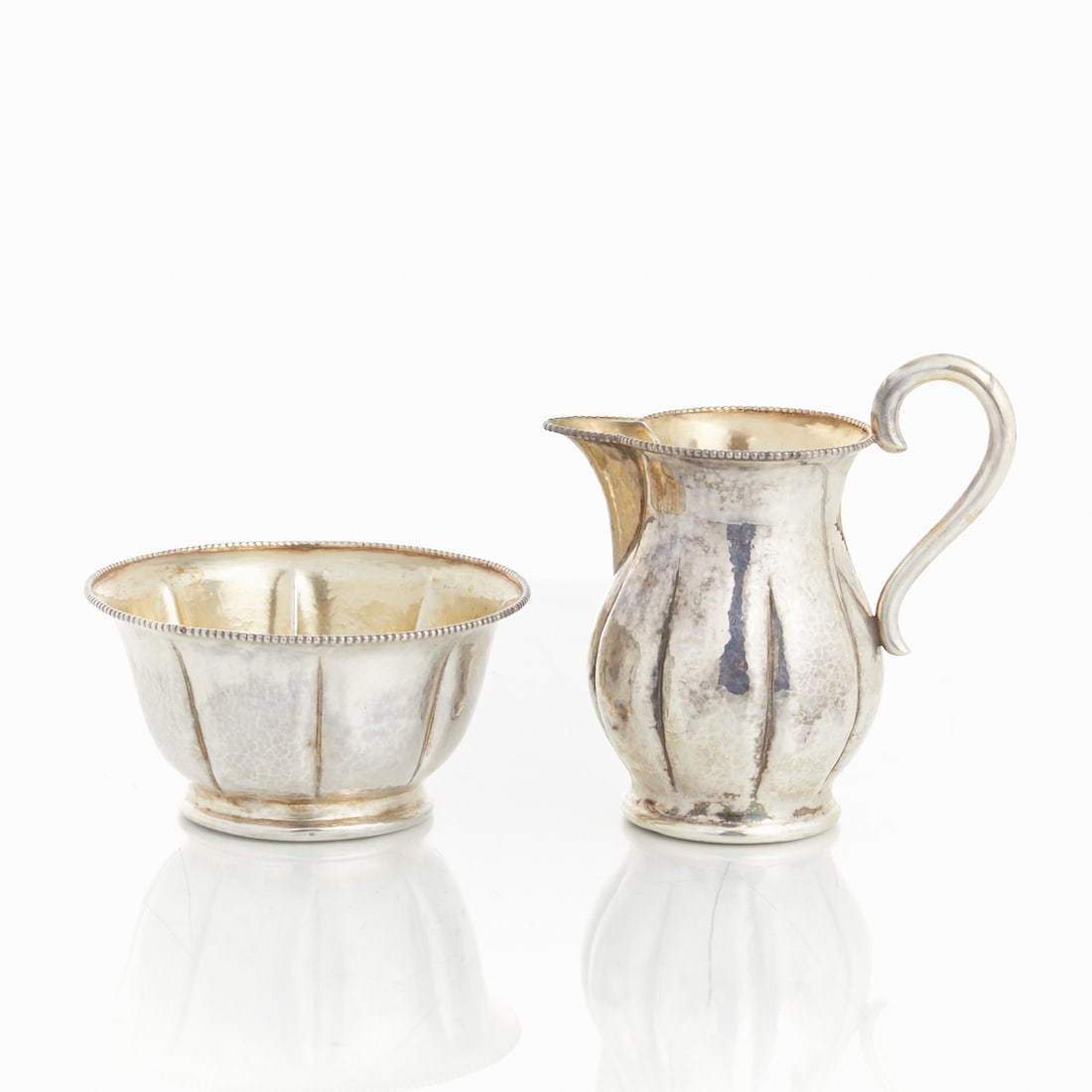 2-piece Art Deco Milk and Sugar Set (1 of 1)