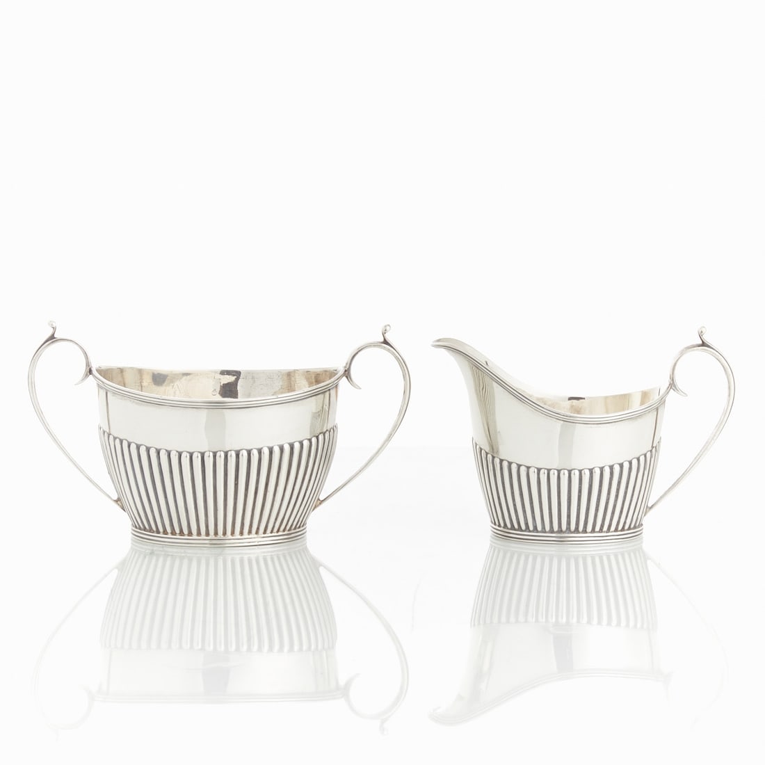 4-piece coffee and tea service in Queen Anne style (1 of 1)