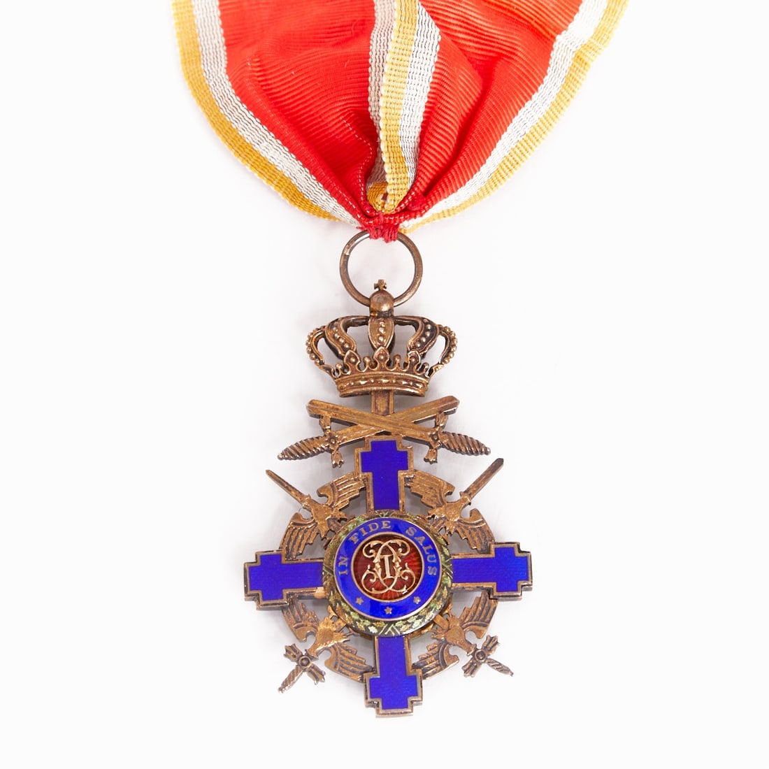 Order - Star of Romania: Order - Star of Romania founded in 1877 by King Carol I. Awarded for special civilian and military services to the Romanian state. The order is one of the most important European orders of merit and