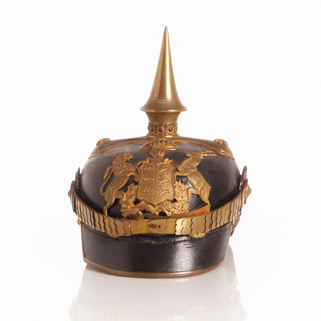 Württemberg - Pickelhaube for an Infantry Officer (1 of 2)