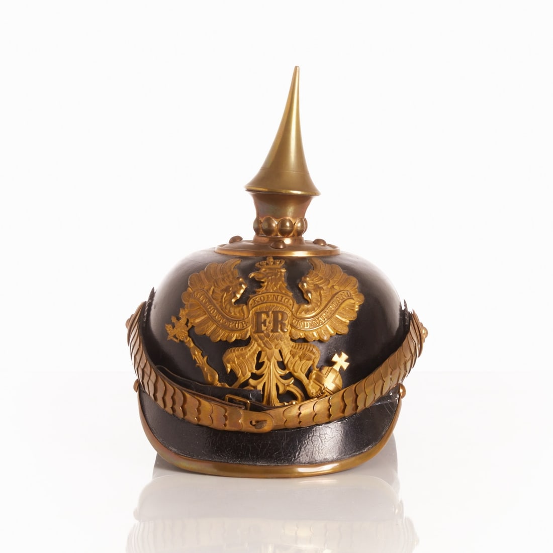 Prussia Pickelhaube - Private Helmet, Enlisted Man (1 of 2)