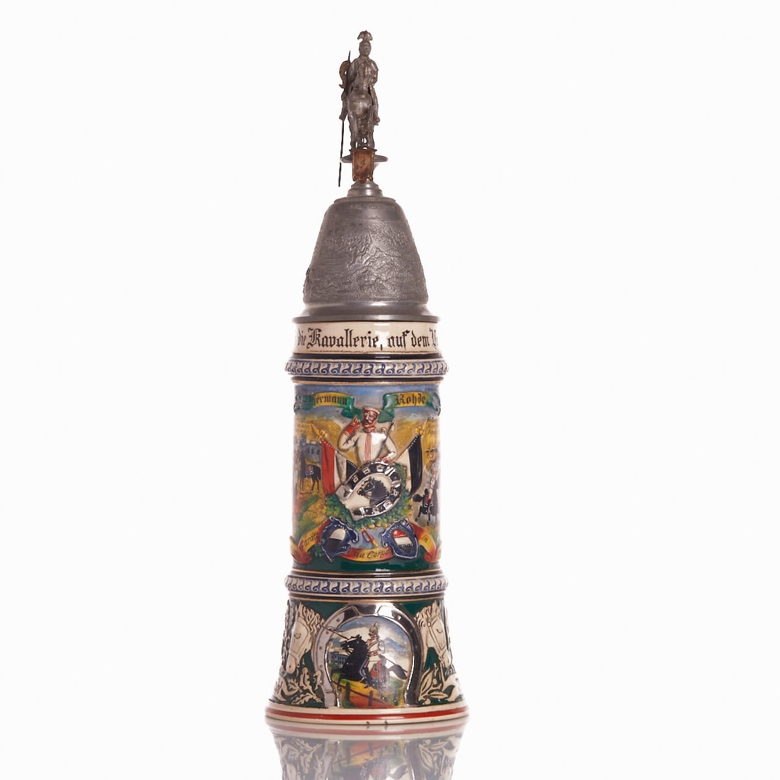 Reservist Stein Reservist Hermann Rohde.- II. Sq. Regiment of the Gardes du Corps in Potsdam, (1 of 2)