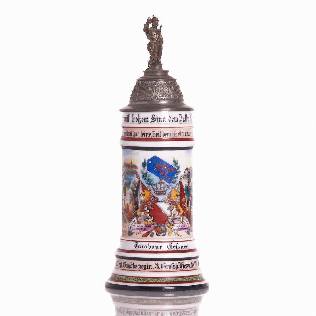 Reservist's Mug Drummer Gefsner - Infantry Life Regiment "Grand Duchess" (1 of 3)