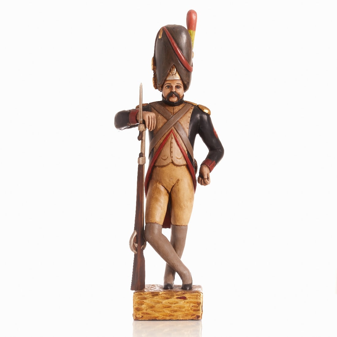 Military Wooden Figure - Infantry Soldier (1 of 1)