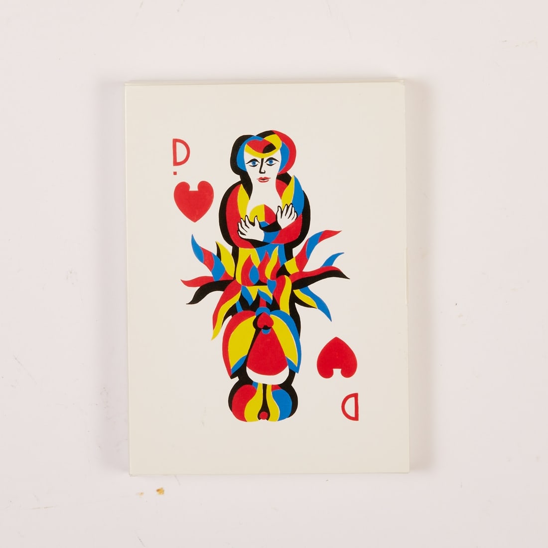 Max Sauk: Max Sauk 1929 Hamburg - 2023 Kandern-Holzen - 32 Playing Cards with I Ching Symbols - Color offset print and embossed print on original packaging box. 51/100. 9 x 6 cm (card dimensions), 9.8 x 6.6