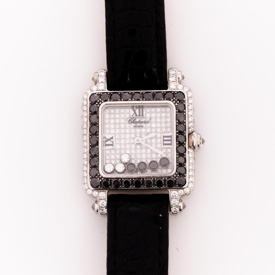 Chopard Ladies' Wristwatch "Happy Sport" with Diamond Setting (1 of 1)