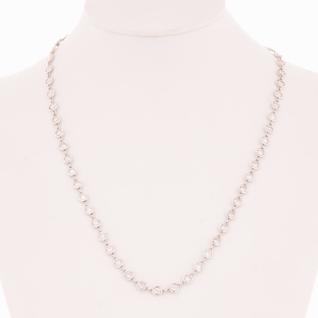 Modern Diamond Necklace (1 of 1)