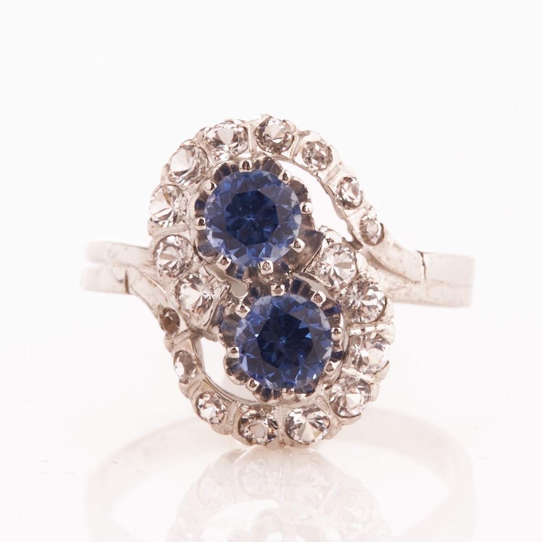 Toi-et-Moi Sapphire Ring (1 of 1)