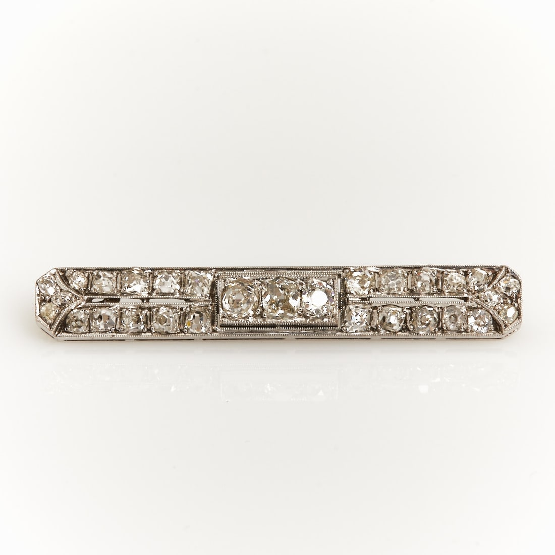 Art Deco Diamond Pin (1 of 1)