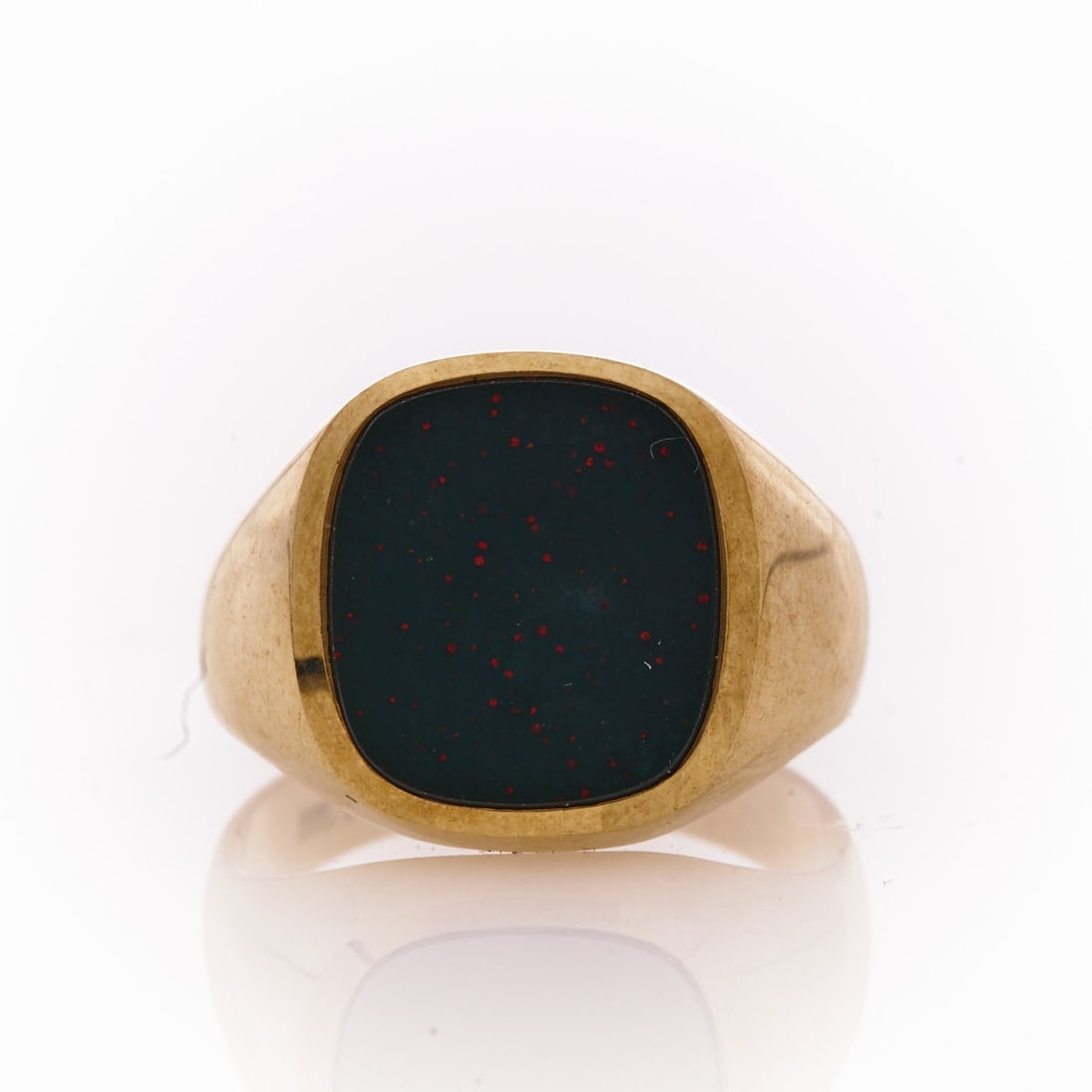 Classic Men's Ring / Signet Ring with Jasper (1 of 1)