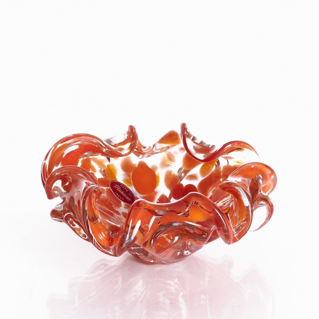 Small bowl with pinched rim. Murano. (1 of 1)