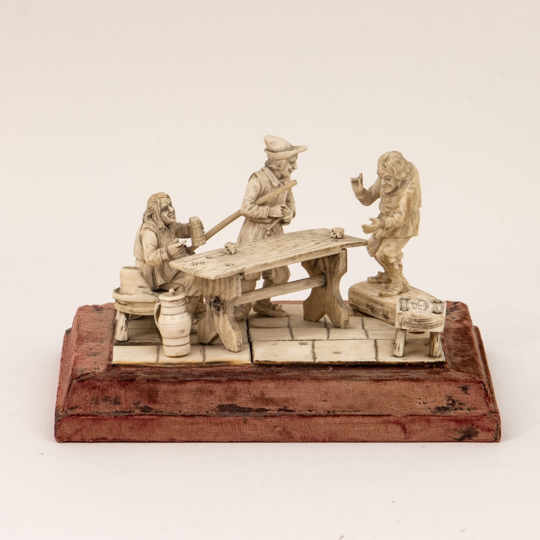 Ivory group with drinkers (1 of 4)
