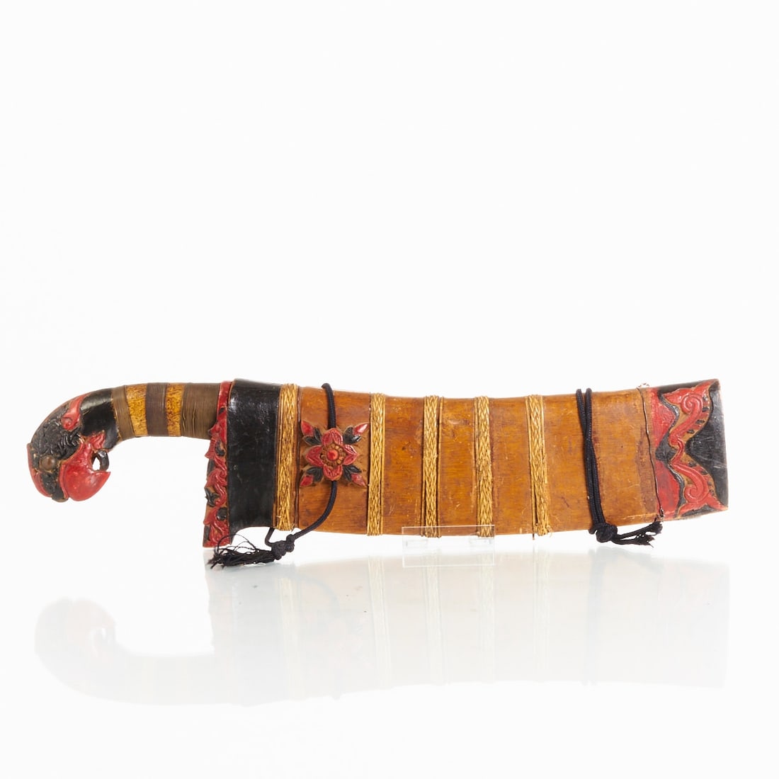 Javanese Bush Knife with Scabbard. (1 of 1)