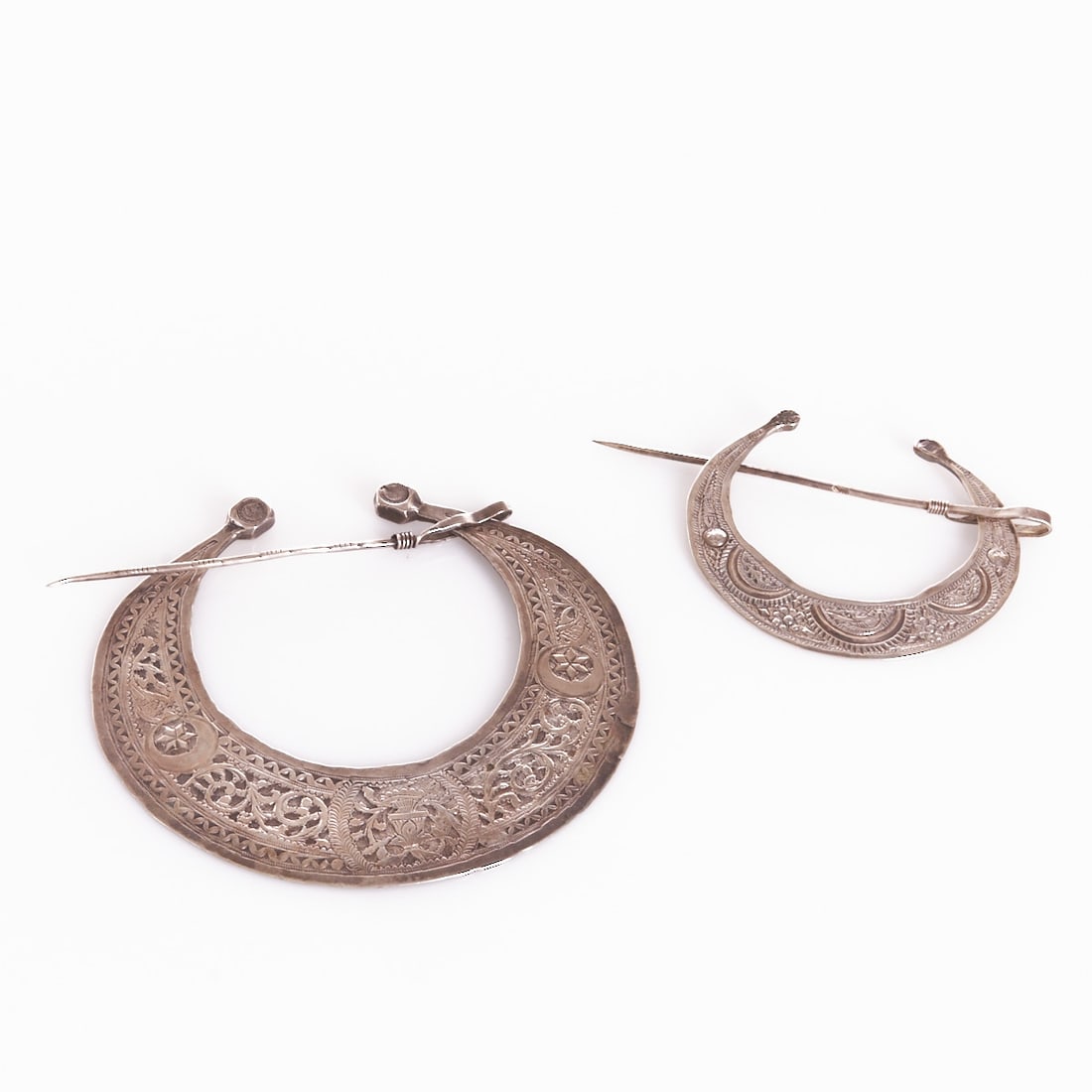 Two Ethnological Fibulae or Garment Clasps (1 of 1)