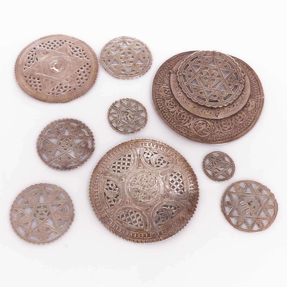 Collection of Ethnological Protective Amulets and Decorative Plates (1 of 1)