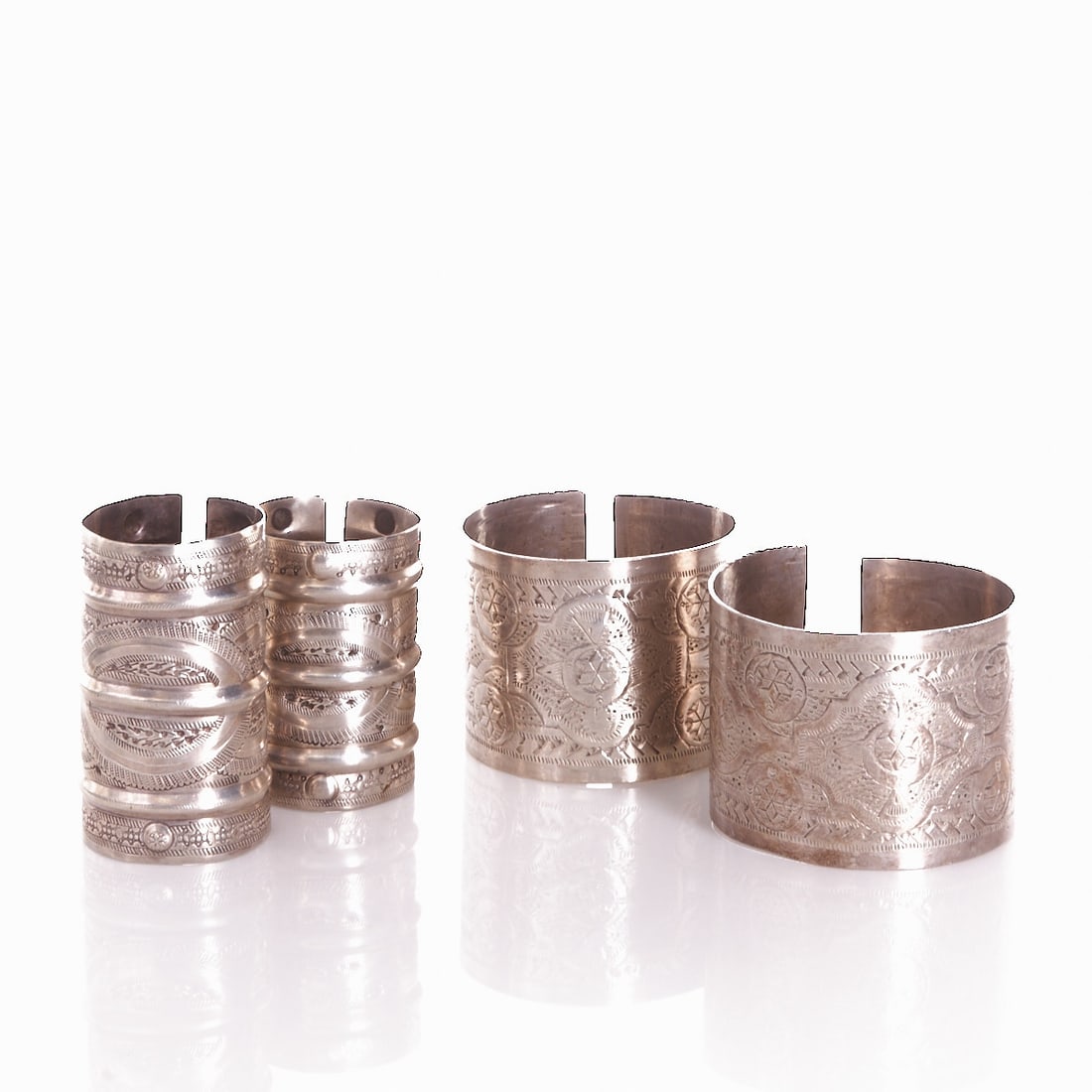 Four Ethnological Arm or Leg Bands (1 of 1)