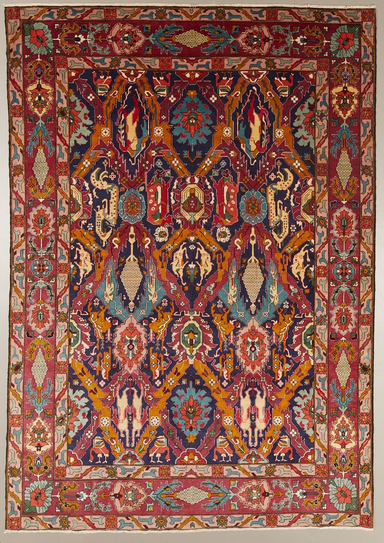 Tabriz Carpet after Caucasian Dragon Carpet Design (1 of 1)