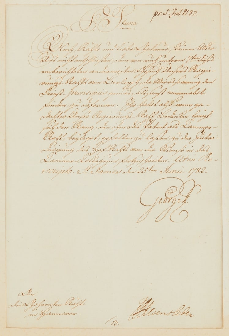 Rescript George III. (1 of 1)