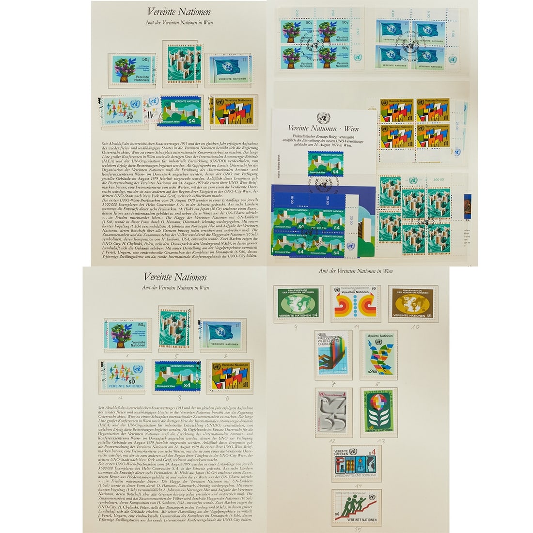 Stamp Album 'The Stamps of the United Nations' (1 of 4)