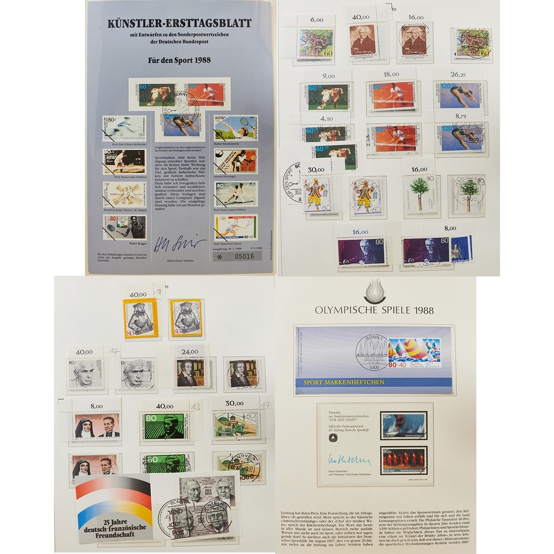 Stamp Album 'Bi-collect'. Federal Republic of Germany (1 of 4)