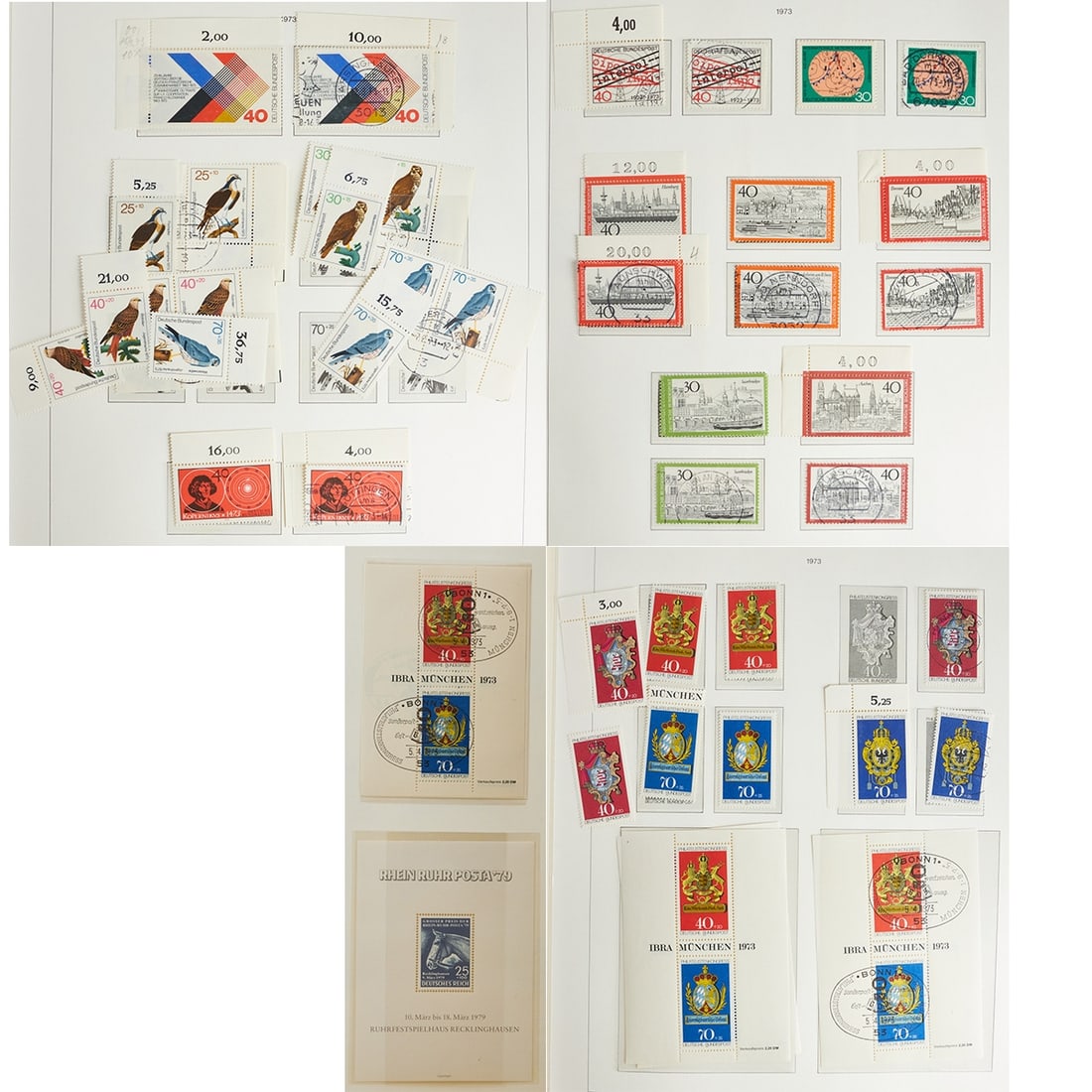 Stamp Album 'Bi-collect'. Federal Republic of Germany (1 of 4)