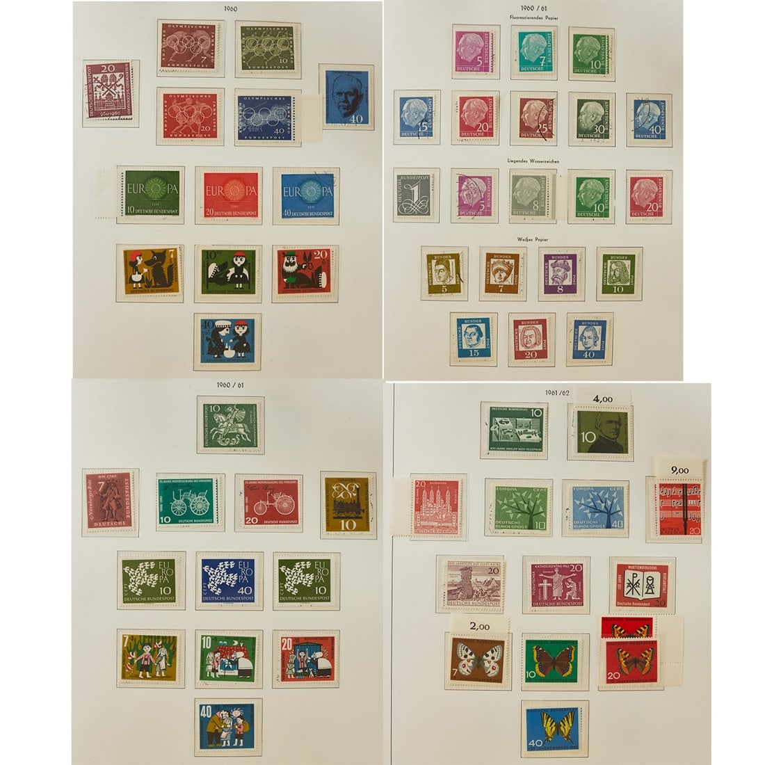 Stamp Album 'Federal Republic of Germany (1960-1978)' (1 of 4)