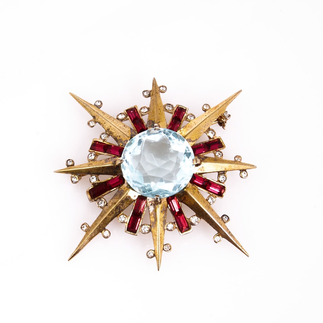 TRIFARI Alfred Philippe - Sterling Comet Brooch ''Starburst'' (1 of 1)