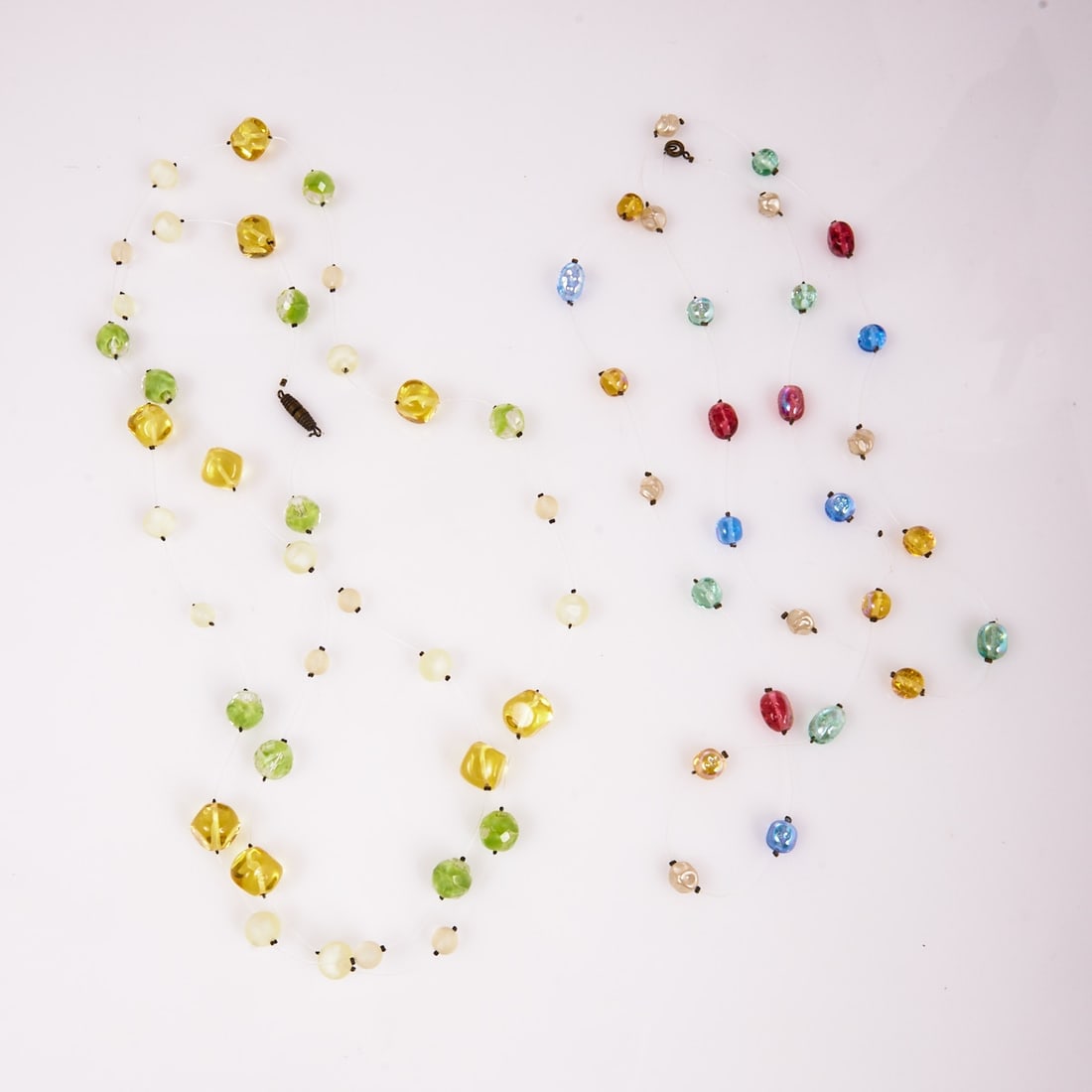 Two Colorful Bead Necklaces (1 of 1)