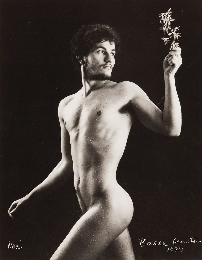 Demeter Balla: Demeter Balla 1931 Szentes (Hungary) - 2017 Budapest - "Noe" - (1984) C-Print/photographic paper. 29 x 23 cm (mat opening), 43.5 x 37 cm (size with frame). Titled, signed and dated lower: