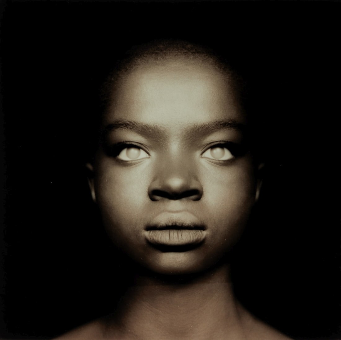Desir?©e Dolron: Desirée Dolron 1963 Haarlem, Netherlands - "Riley. Silence of the Eye" - (1995) Cibachrome print/paper. 6/10. 51 x 61 cm (sheet size), 75 x 75 cm (size with frame). Verso titled,