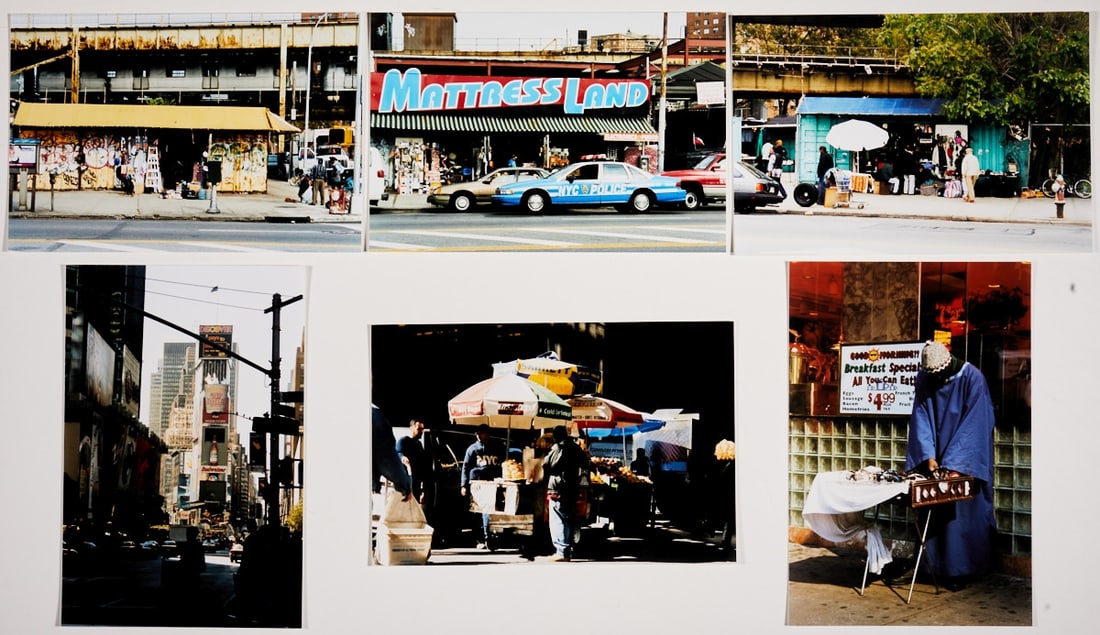 R. Lehrpohl: R. Lehrpohl Photographer of the 20th century - New York and Coney Island - (1998) 6 C-prints/Agfa photographic paper. Each 30.4 or 30 x 20.4 cm. All inscribed, dated and signed verso: R. Lehrpohl