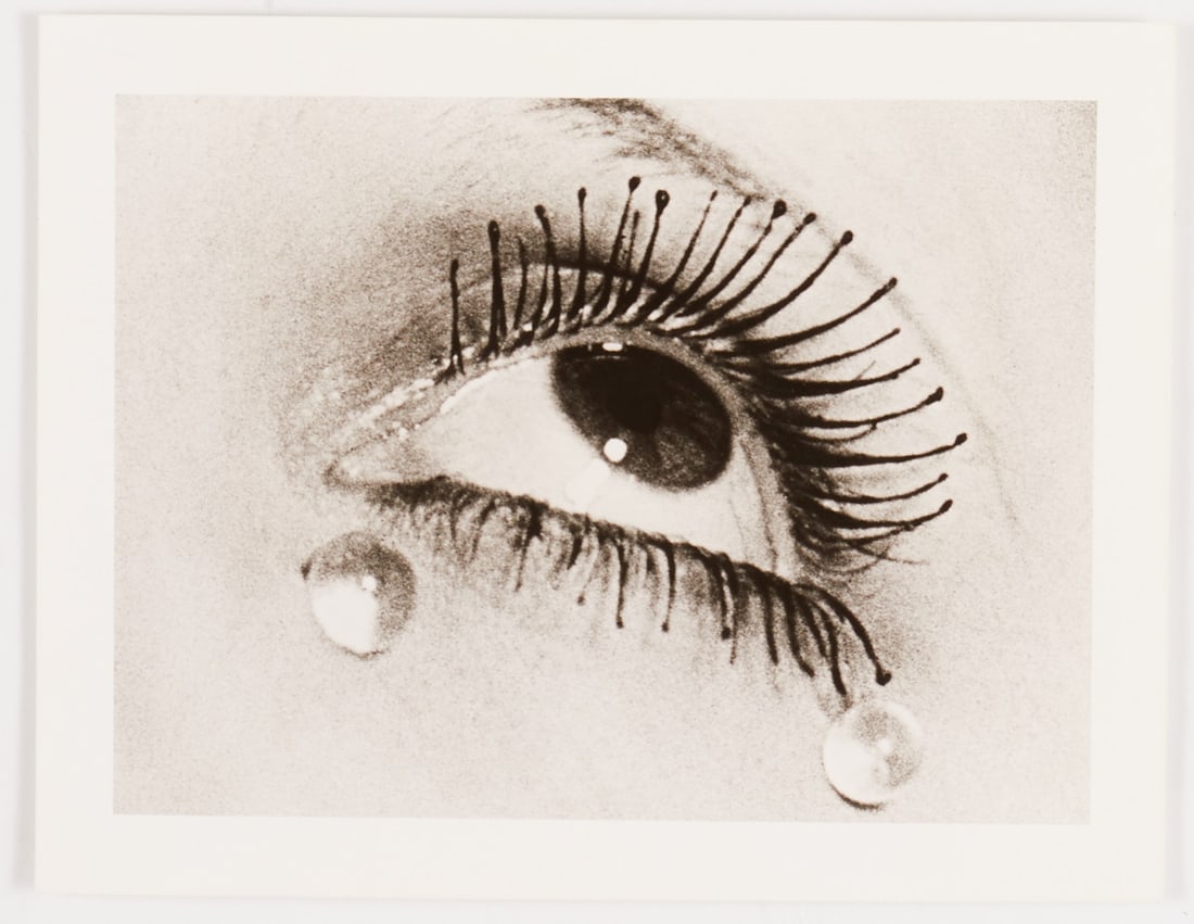 Man Ray: Man Ray 1890 Philadelphia, Pennsylvania - 1976 Paris - "Larmes" (Tears) - (1930/1991) Black and white print/Agfa photographic paper. 24 x 30.5 cm. Stamped on the reverse and inscribed with p