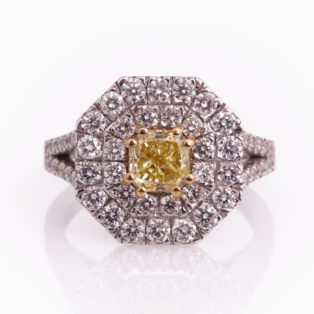 Fancy Yellow Diamond Ring (1 of 1)