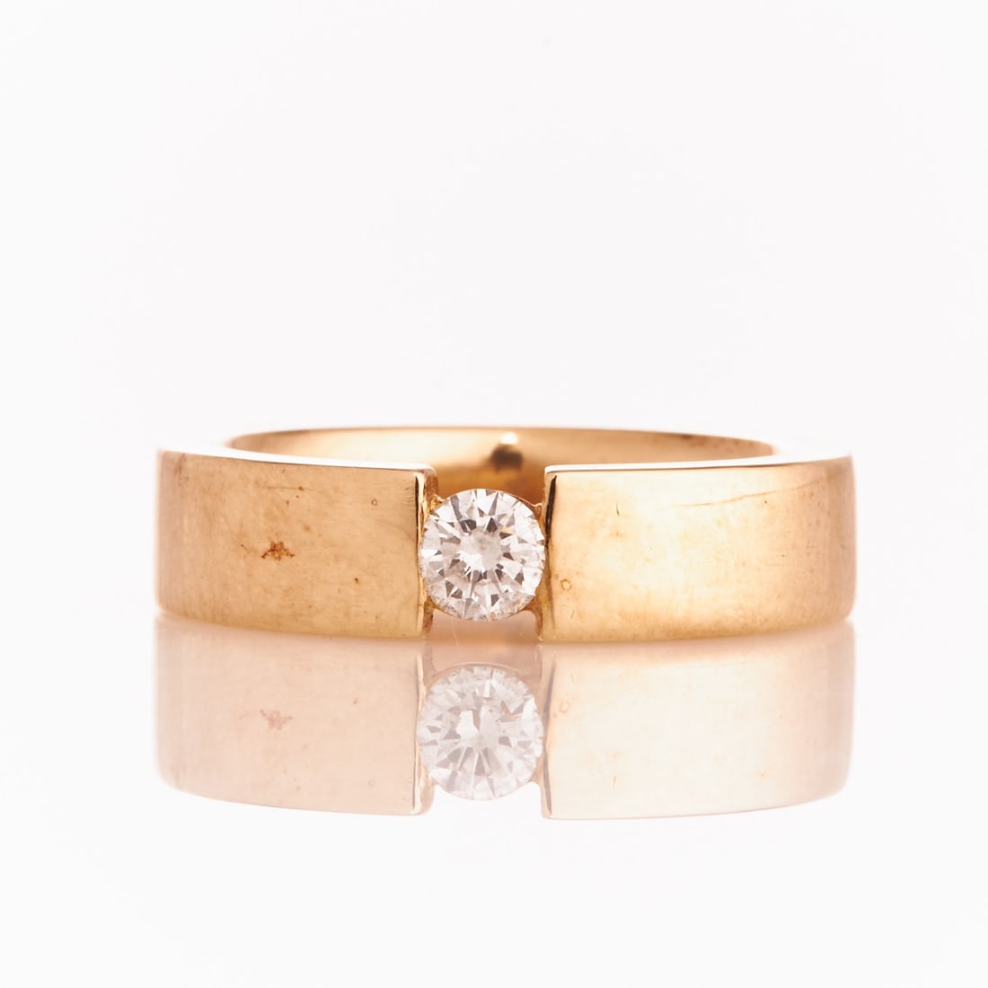Brilliant ring in the form of a tension ring (1 of 1)