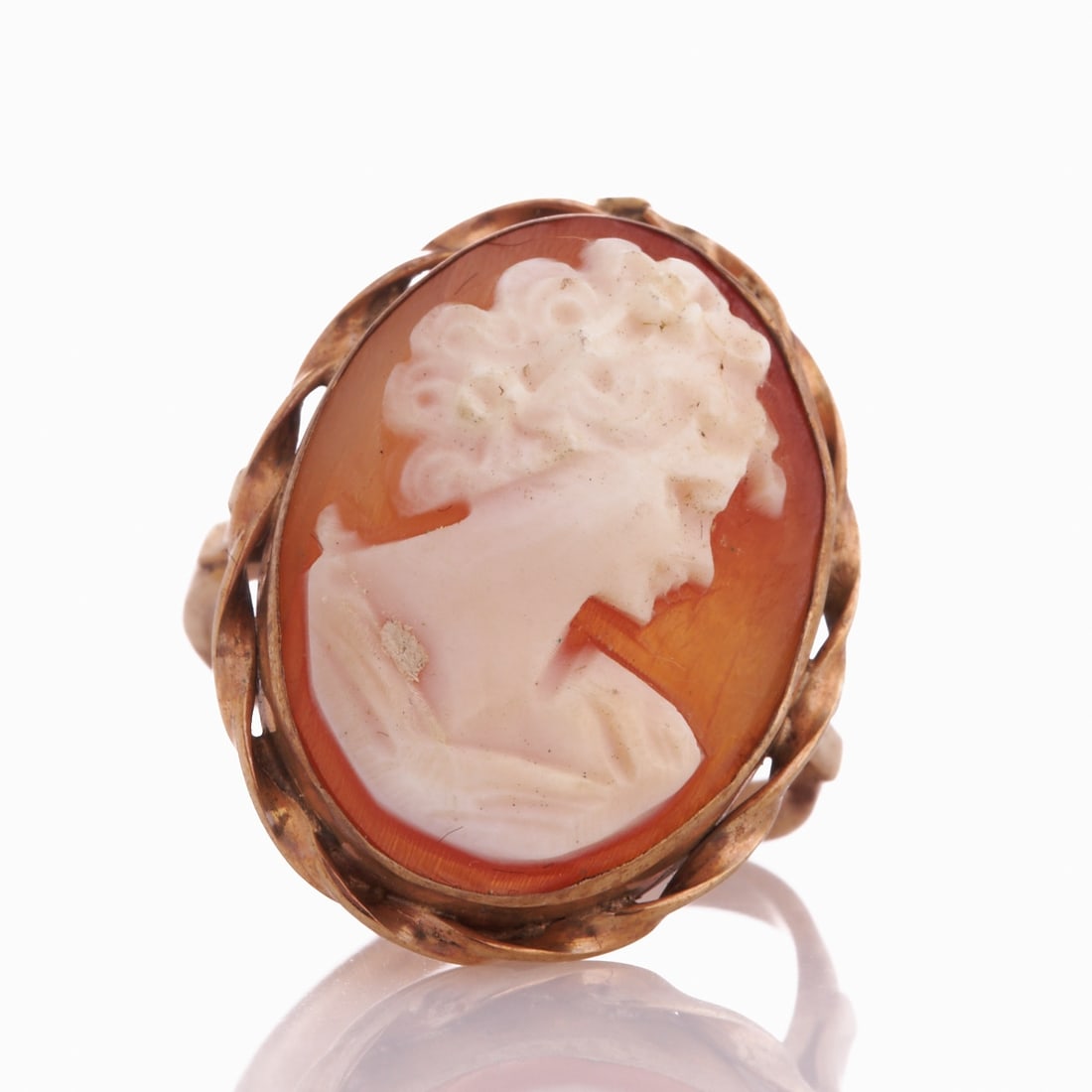 Cameo Ring with Female Portrait (1 of 1)