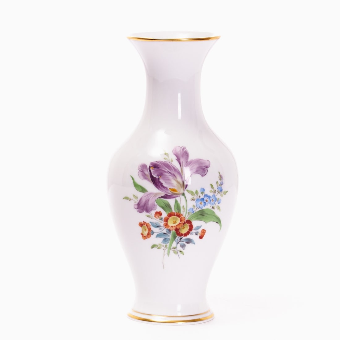 Baluster Vase - Flower 3, Meissen after 1973 (1 of 3)
