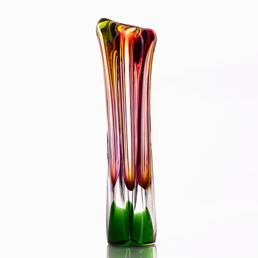 Rectangular vase. Czech Republic. - 2