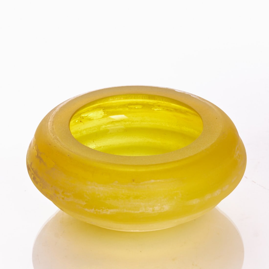 Bowl - Vetro a scavo (excavated). Cenedese, Murano 1950s-1980s. (1 of 2)