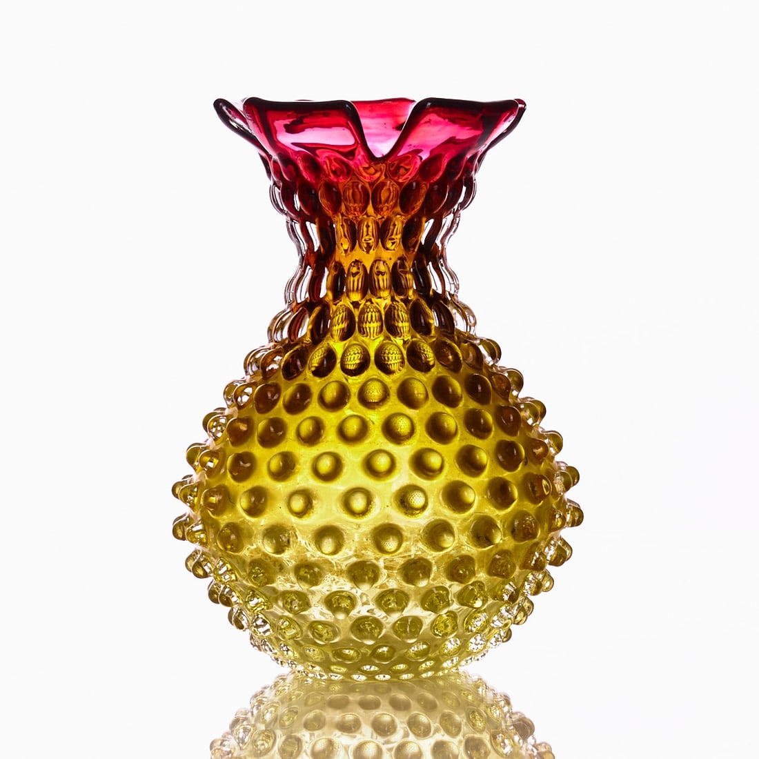 Vase with knobs. Czech Republic. (1 of 1)